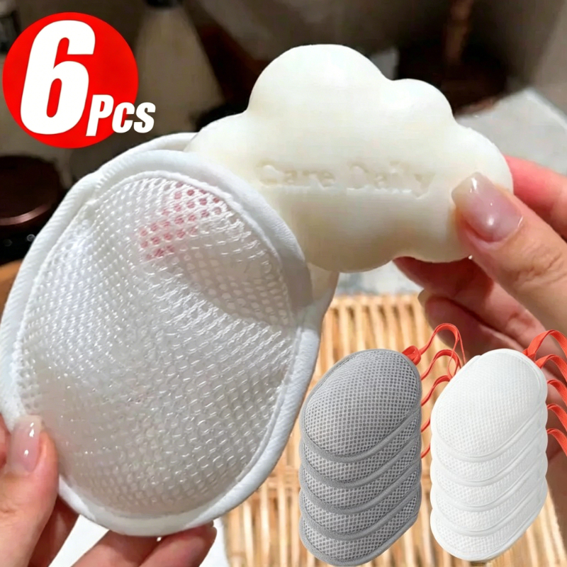 Soap Making Lab - 1-6Pcs New Foaming Soap Bag Net