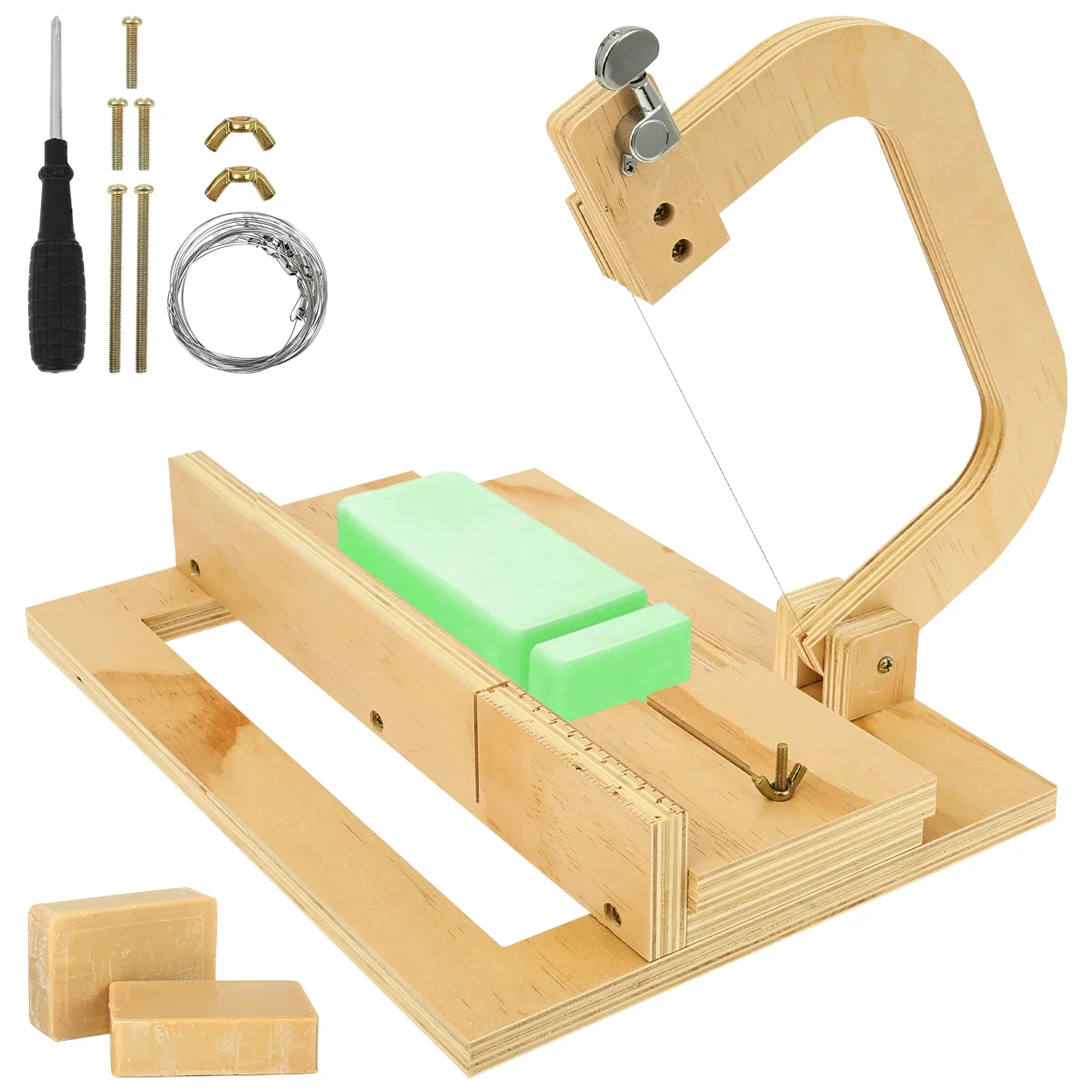 Soap Cutter Wire - Wooden Soap Cutter Professional Soap Cutter