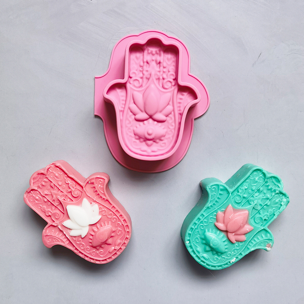 Soap Making Instructions - 2/4pcs Silicone Soap Molds DIY Handmade