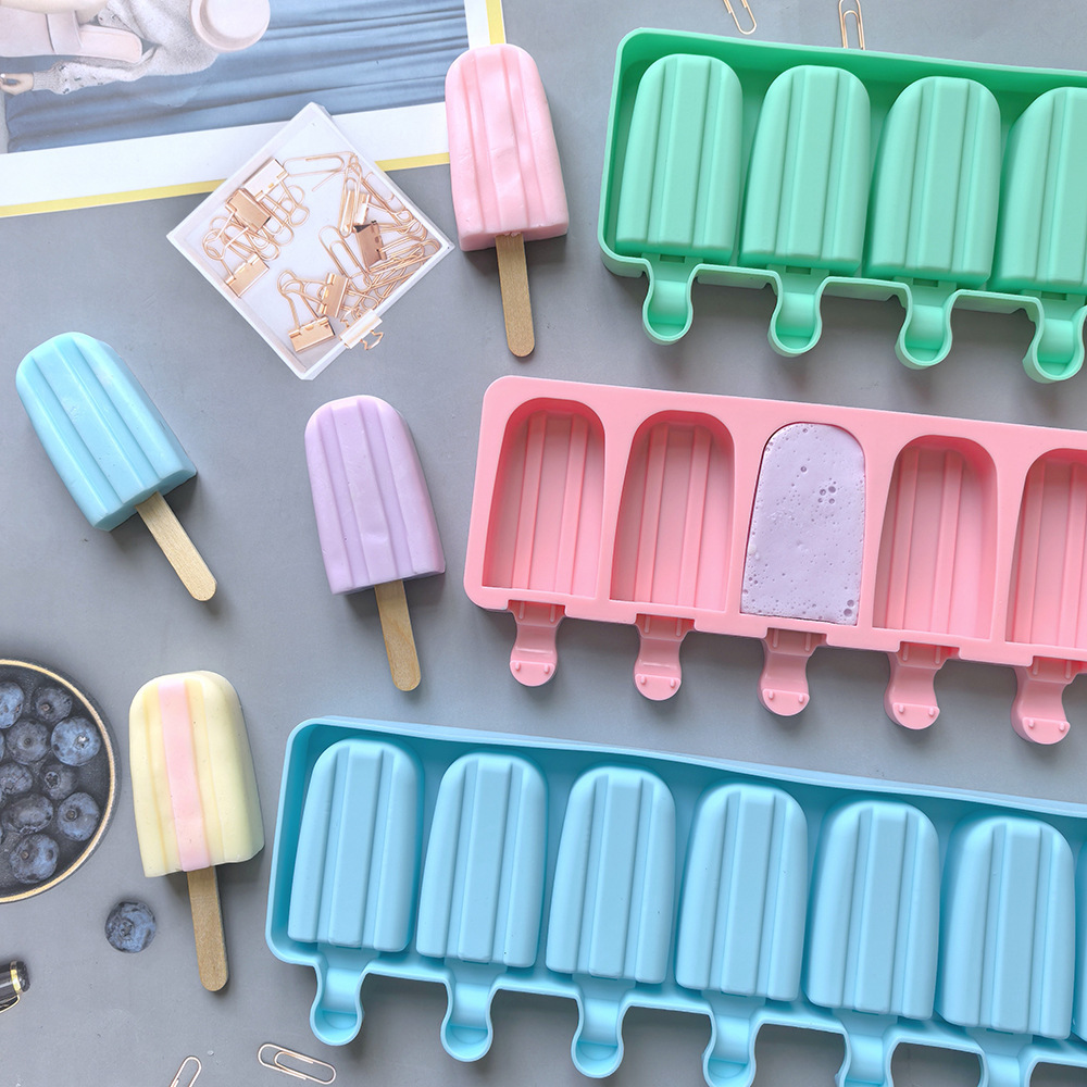 Soap Making Double Boiler - 8 Cavities Double Groove Silicone Ice