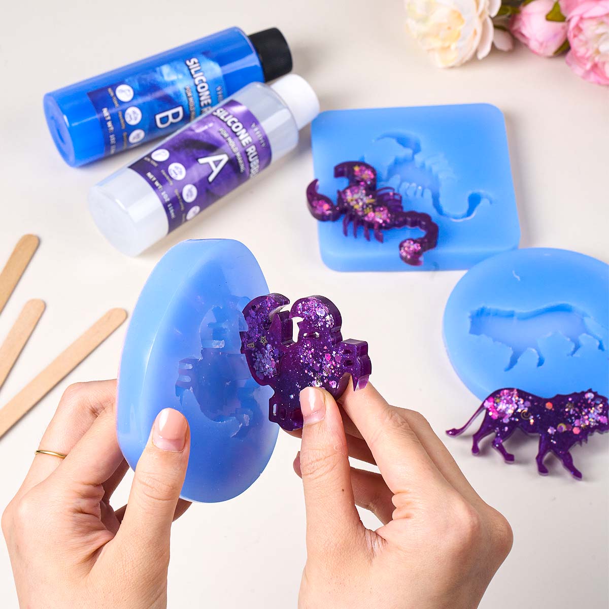 118ml/296ml Silicone Mold Maki - مراجعة Soap Making Instructions وسعره