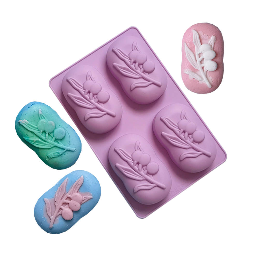 4 Cavities Oval Olive Tree Sil - مراجعة Soap Making Lab وسعره