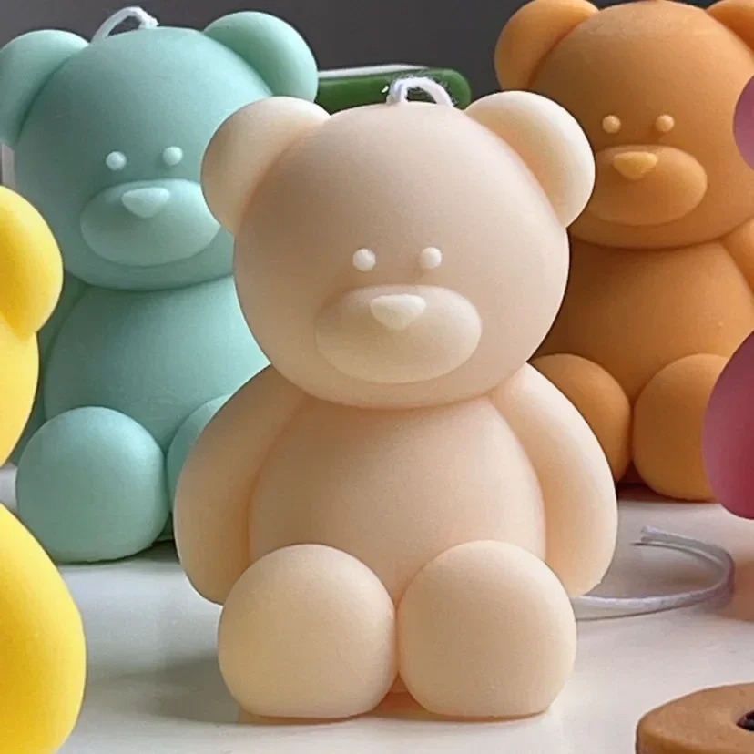 3D Cute Cartoon Bear Silicone  - مراجعة Soap Making Lab وسعره