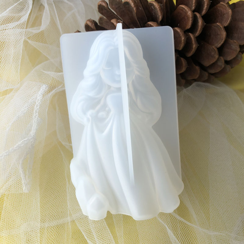 3D Cute Princess Silicone Cand - مراجعة Soap Making Diy وسعره