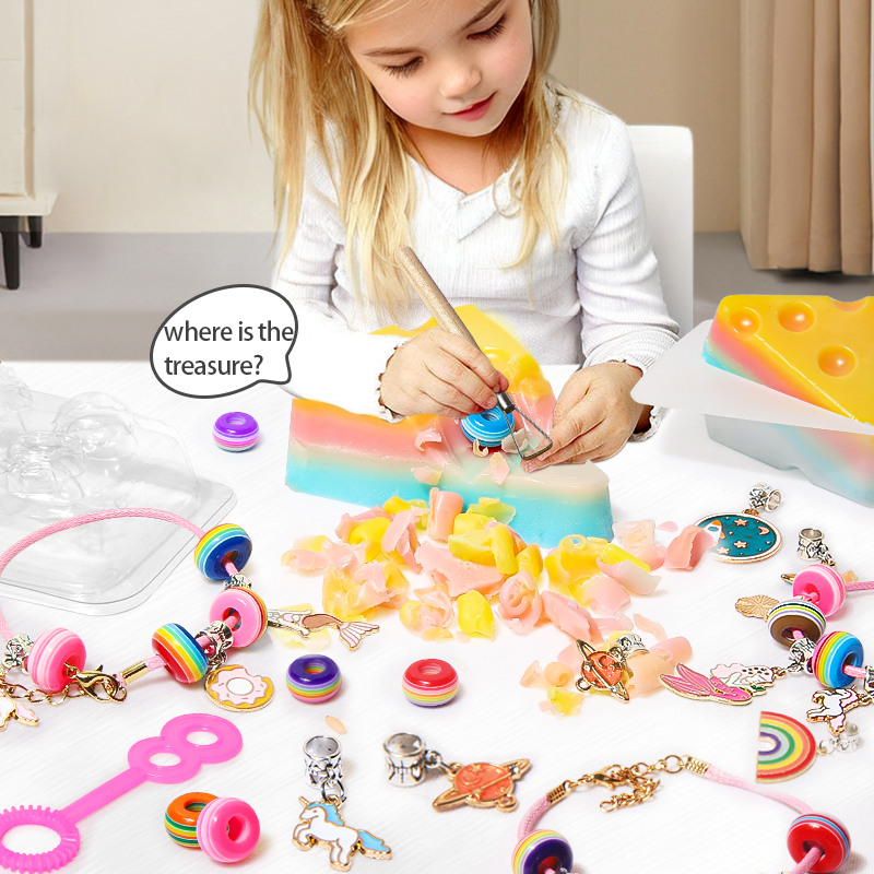 Soap Digging Toys Kit DIY Chil - مراجعة Soap Making Diy وسعره