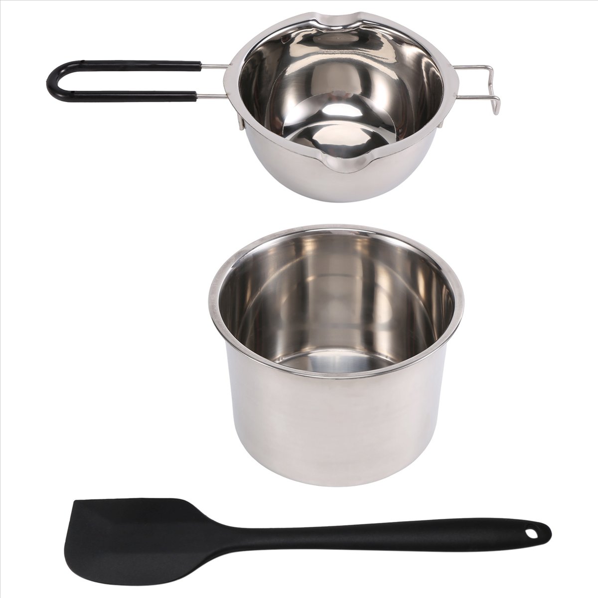 ABLQ Double Boiler Pot Set Sta - مراجعة Soap Making Double Boiler وسعره