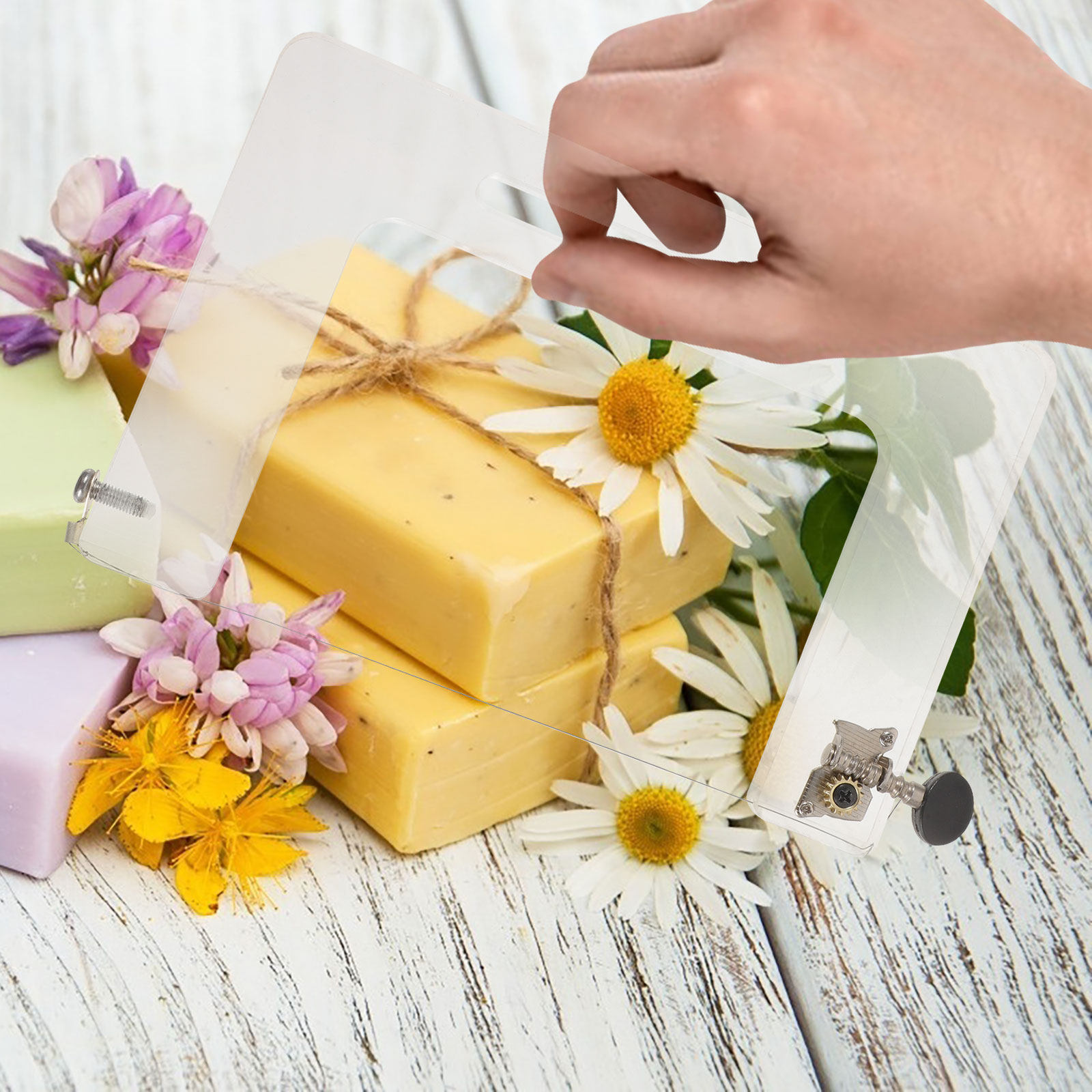 Handmade Soap Cutter Multi-Use - مراجعة Soap Cutter Wire وسعره