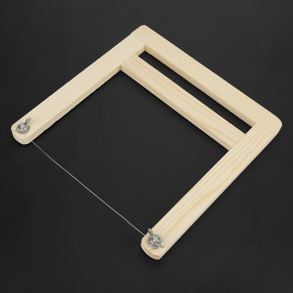 Soap Making Aids Wooden Handle - مراجعة Soap Cutter Wire وسعره