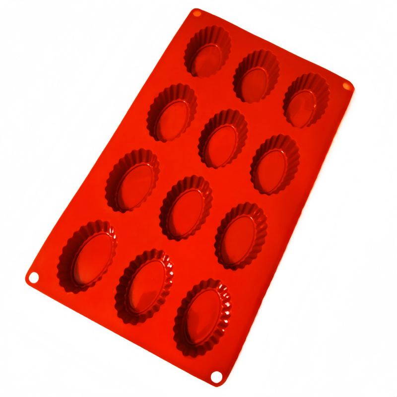 12 Hole Oval Egg Shape Silicon - مراجعة Soap Making Tray وسعره