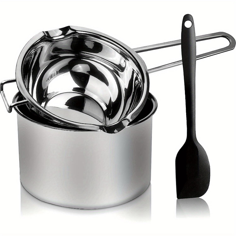 Double Boiler Pot Set Stainles - مراجعة Soap Making Double Boiler وسعره