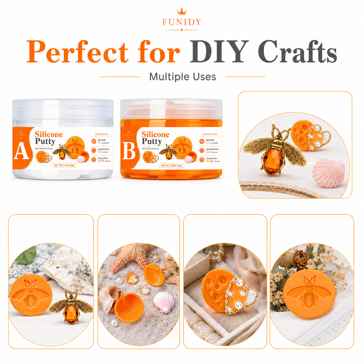 SILICONE PUTTY Making Kit, Fas - مراجعة Soap Making Instructions وسعره