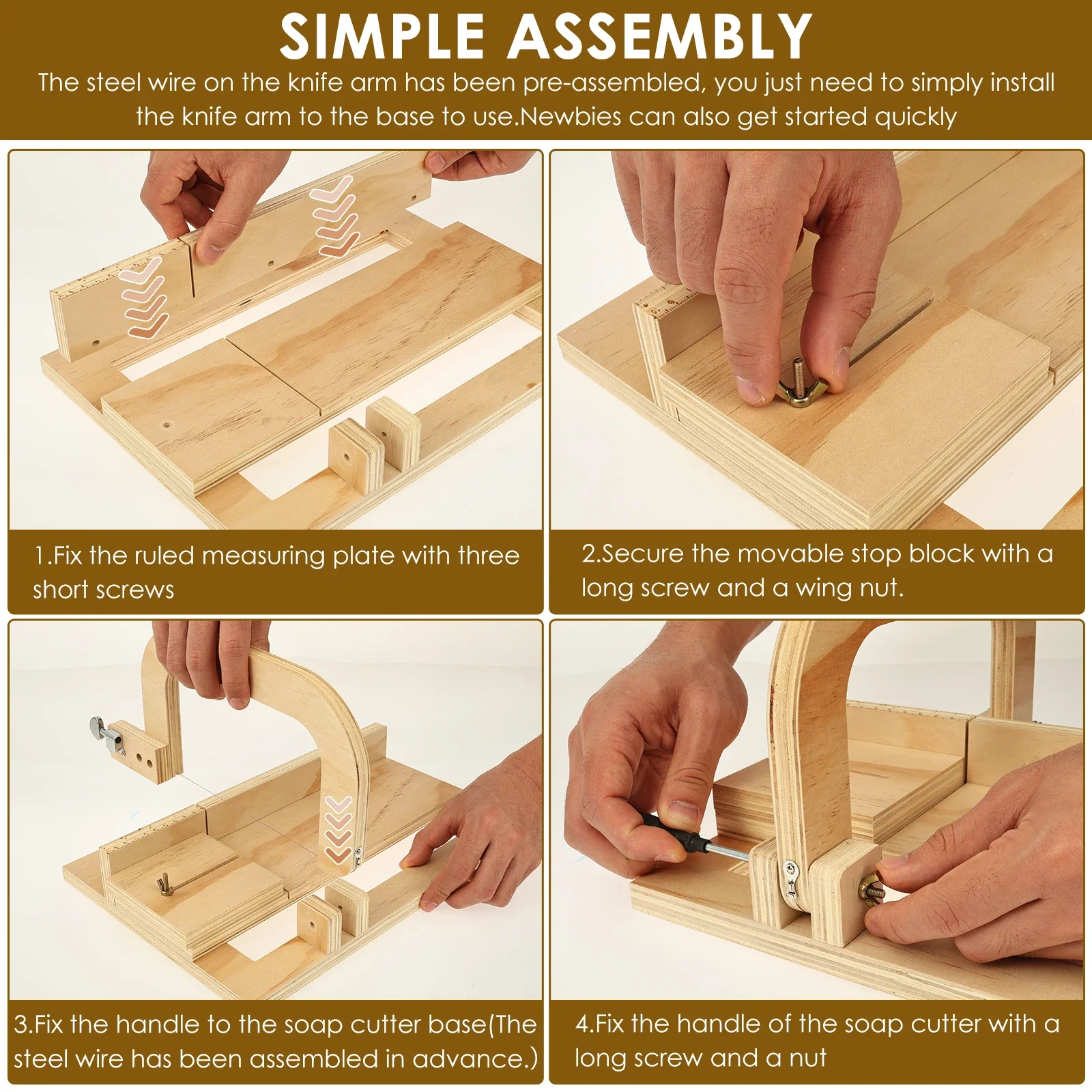 Wooden Soap Cutter Professiona - مراجعة Soap Cutter Wire وسعره
