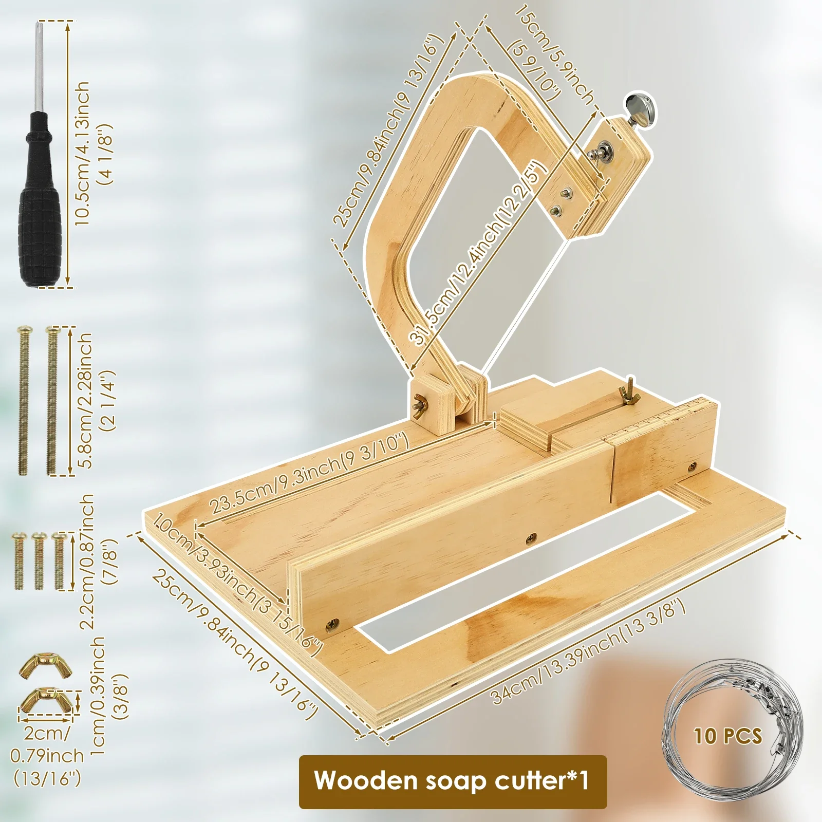 Wooden Soap Cutter Professiona - مراجعة Soap Cutter Wire وسعره