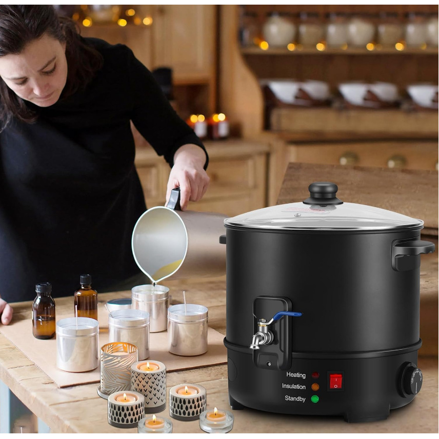 4L/5L/6L Electric Melting Cand - مراجعة Soap Making Double Boiler وسعره