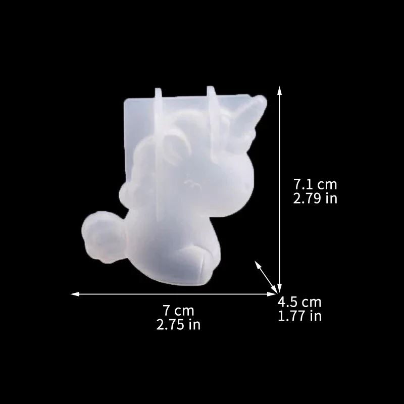 3D Geometric Silicone Unicorn  - مراجعة Soap Making Instructions وسعره