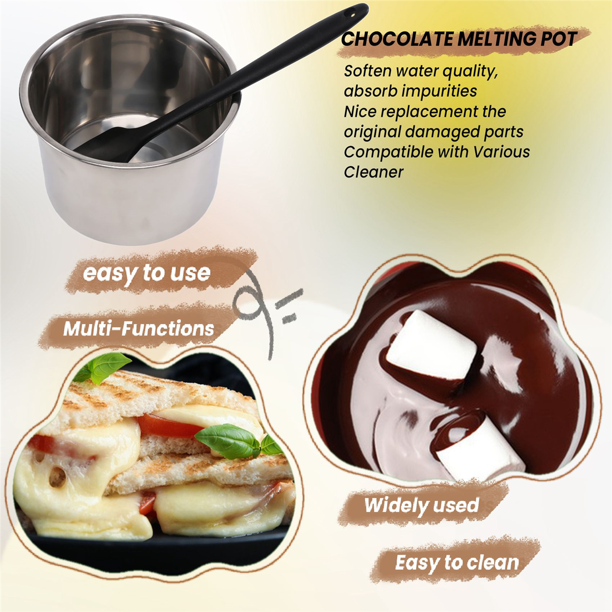 BVBV Double Boiler Pot Set Sta - مراجعة Soap Making Double Boiler وسعره