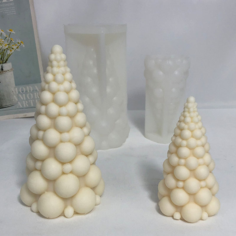 3D Bubble Christmas Tree Silic - مراجعة Soap Making Lab وسعره