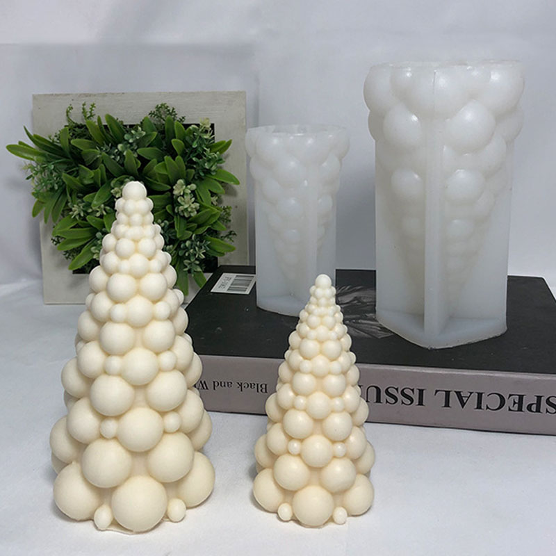 3D Bubble Christmas Tree Silic - مراجعة Soap Making Lab وسعره