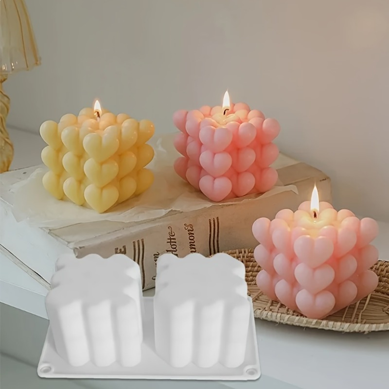 New Heart-shaped Magic Ball Si - مراجعة Soap Making Diy وسعره
