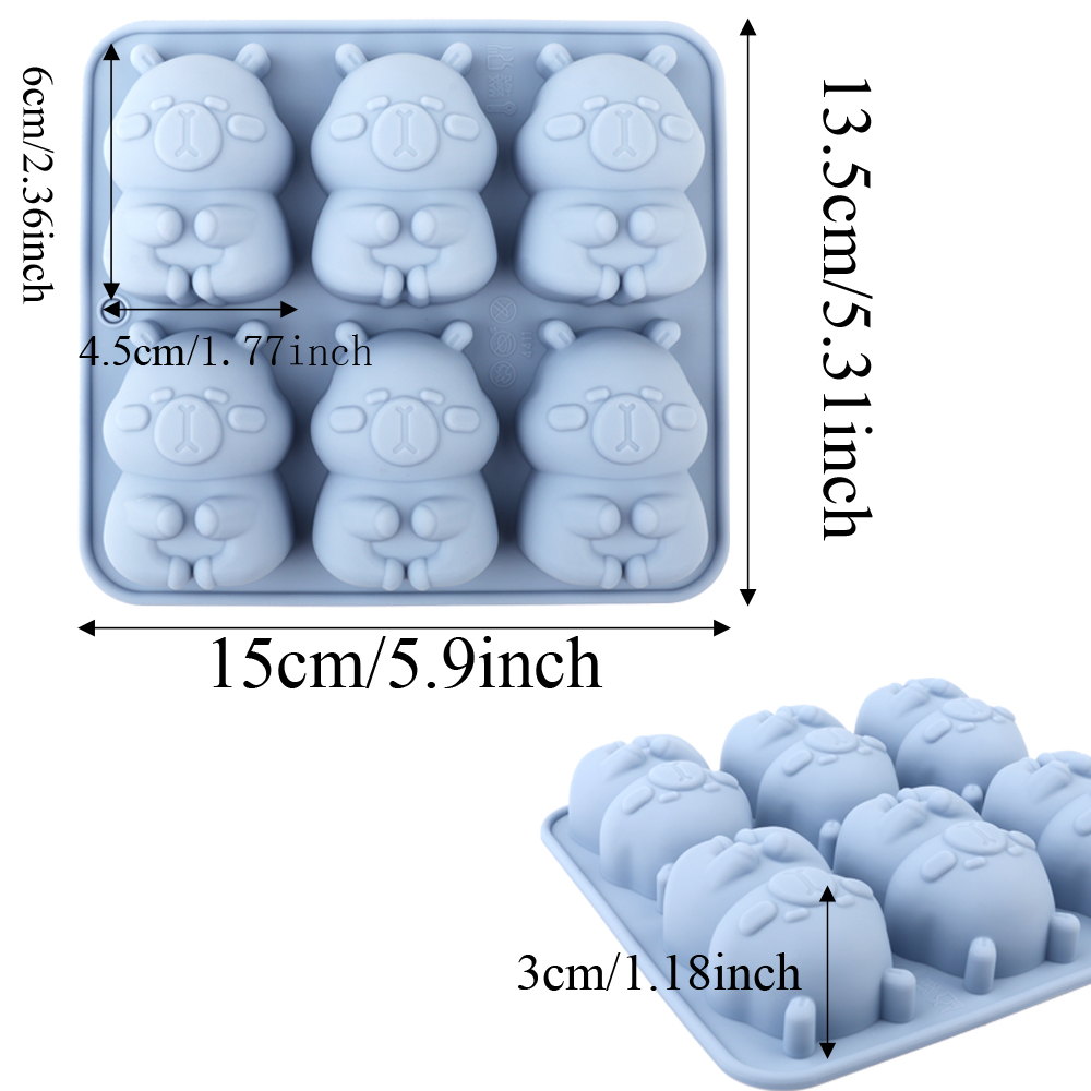 1 Silicone Cake Mold in the Sh - مراجعة Soap Making Instructions وسعره