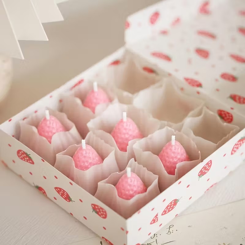 Strawberry Silicone Candle Mol - مراجعة Soap Making Instructions وسعره
