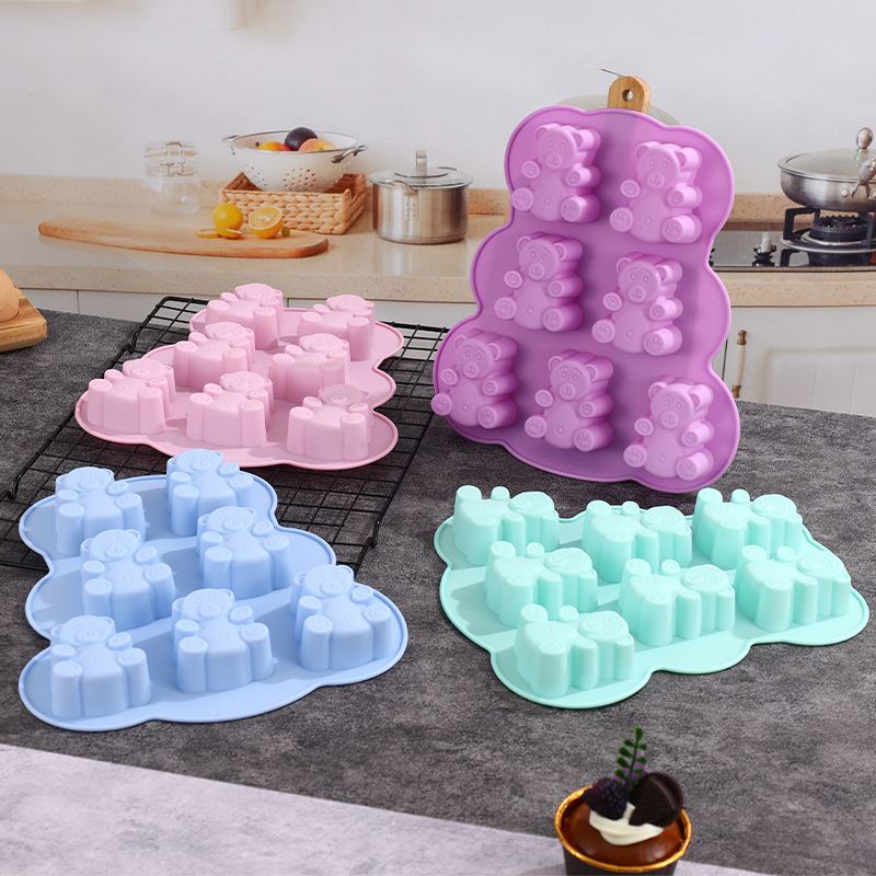 Silicone Gummy Bear Molds,Jell - مراجعة Soap Making Instructions وسعره