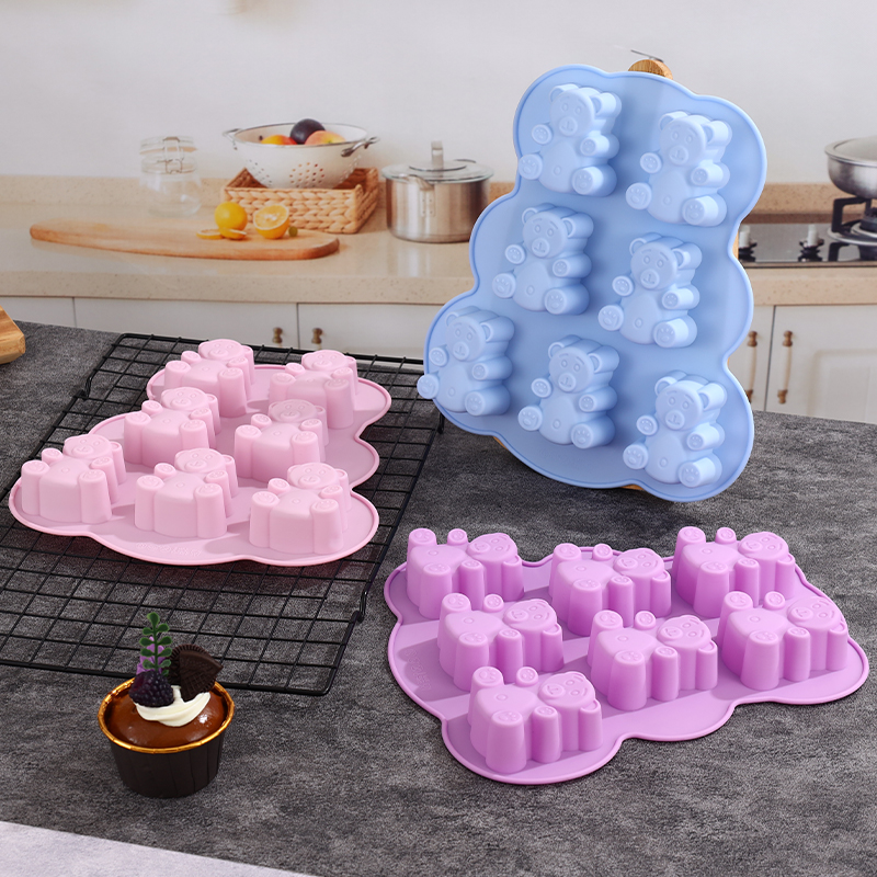Silicone Gummy Bear Molds,Jell - مراجعة Soap Making Instructions وسعره