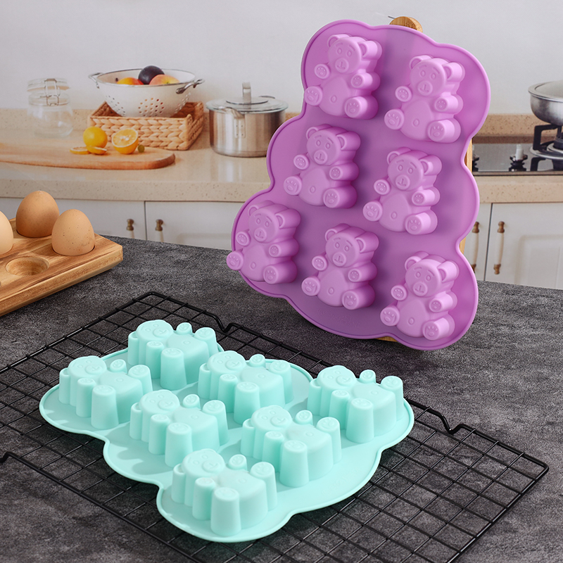 Silicone Gummy Bear Molds,Jell - مراجعة Soap Making Instructions وسعره