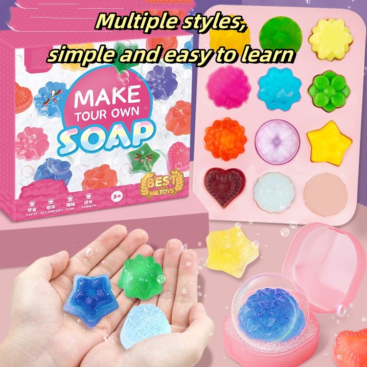 DIY Handmade Soap Crystal Soap - مراجعة Soap Making Items وسعره