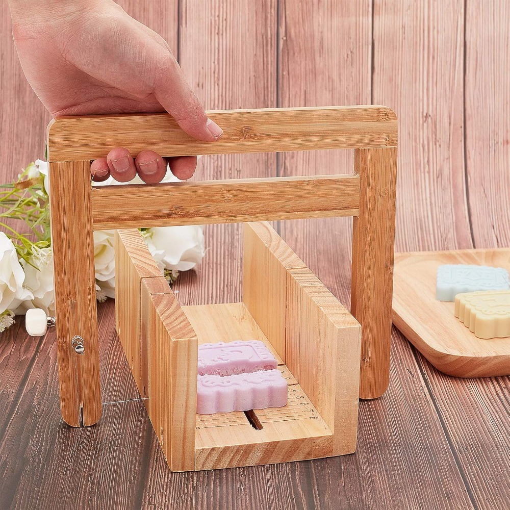 Wire Bamboo Soap Cutter Adjust - مراجعة Soap Cutter Wire وسعره