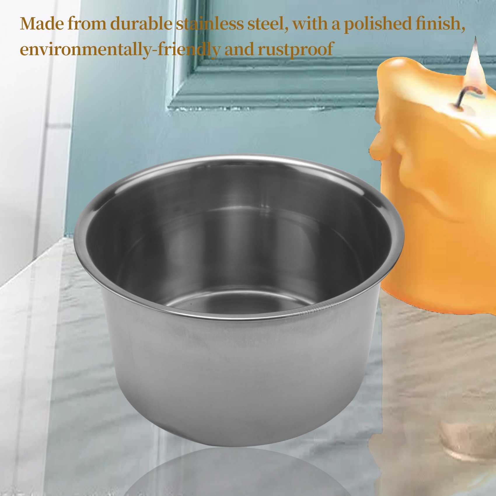 AEE4-4 Set Stainless Steel Dou - مراجعة Soap Making Double Boiler وسعره
