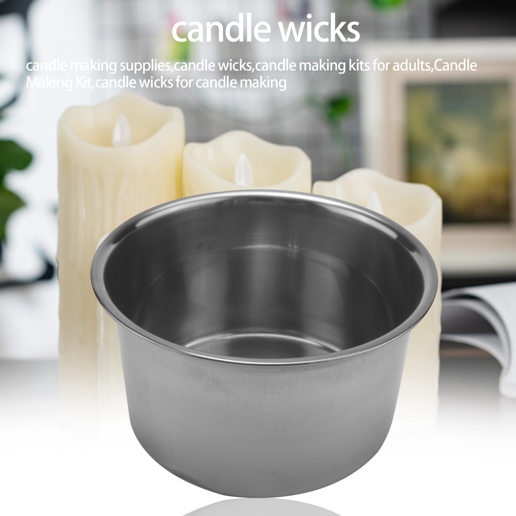 AEE4-4 Set Stainless Steel Dou - مراجعة Soap Making Double Boiler وسعره