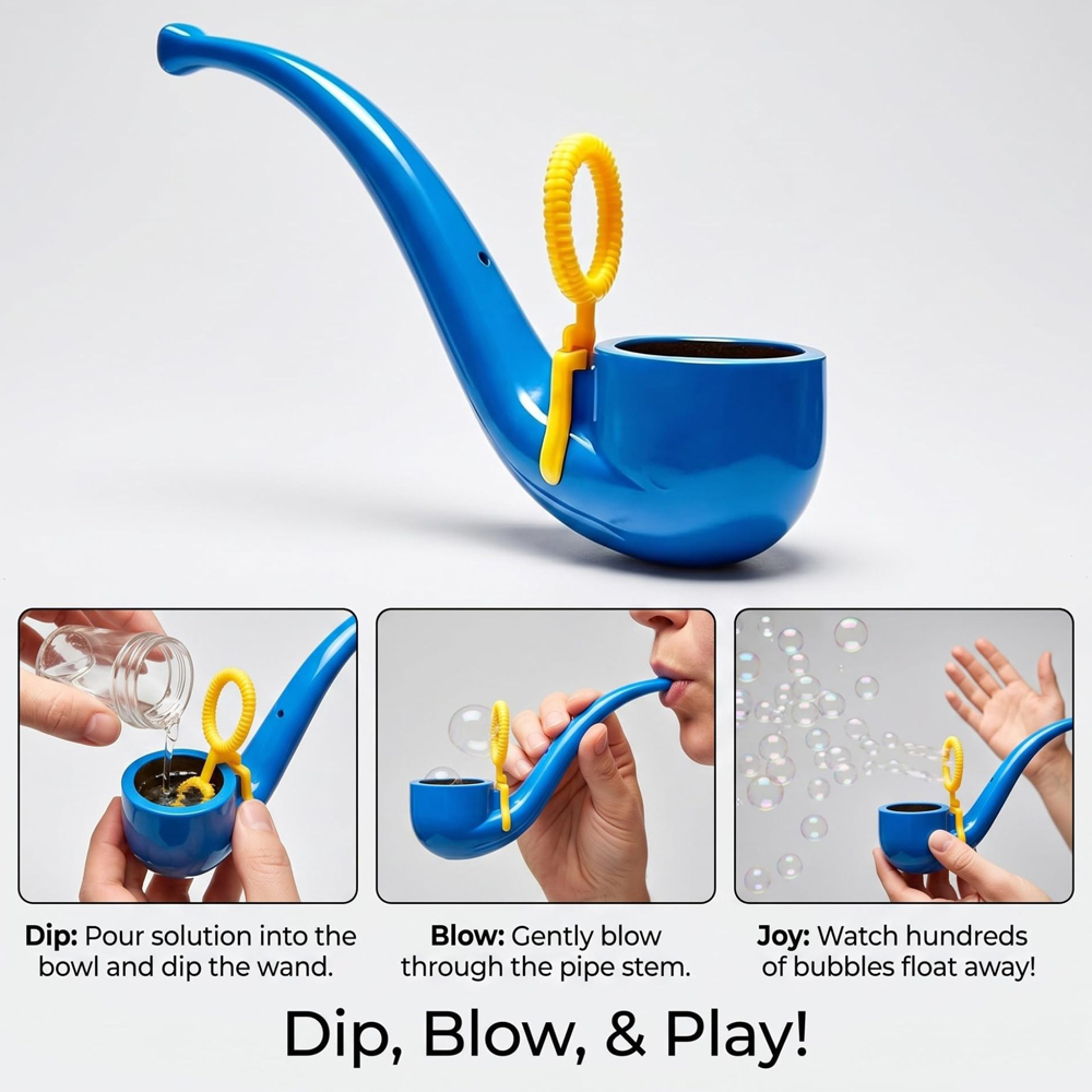 Bubble Pipe Portable Novelty S - مراجعة Soap Making Lab وسعره