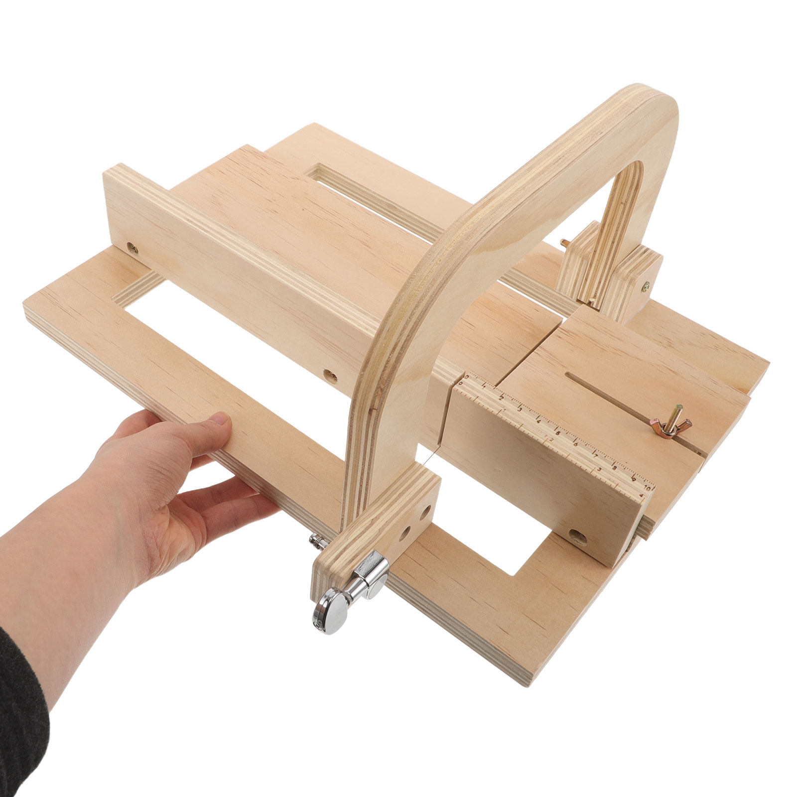 Adjustable Wooden Soap Loaf Cu - مراجعة Soap Cutter Wire وسعره