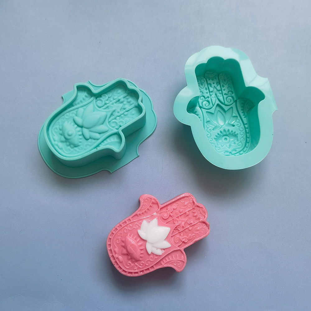 2/4pcs Silicone Soap Molds DIY - مراجعة Soap Making Instructions وسعره