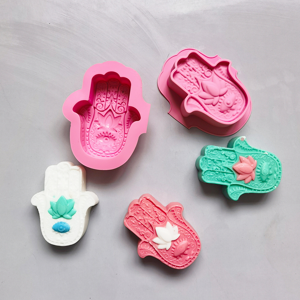 2/4pcs Silicone Soap Molds DIY - مراجعة Soap Making Instructions وسعره
