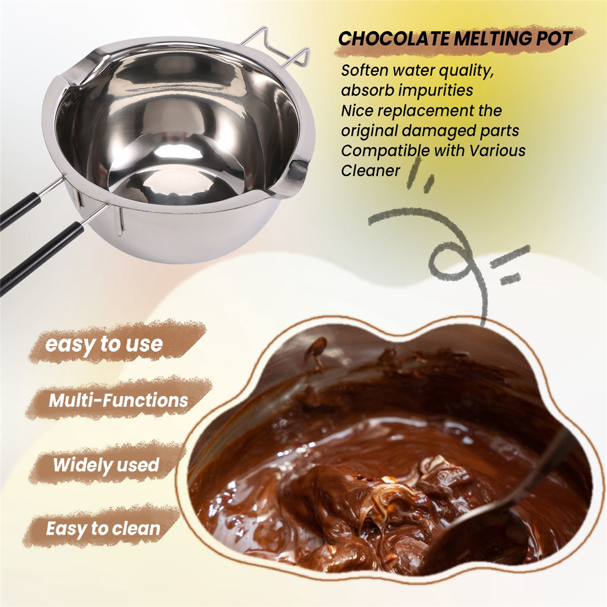 AA38M Double Boiler Pot Set St - مراجعة Soap Making Double Boiler وسعره