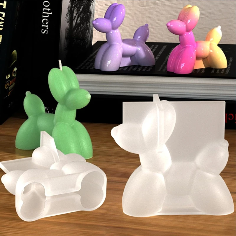 Balloon Dog Silicone Mold,   P - مراجعة Soap Making Diy وسعره