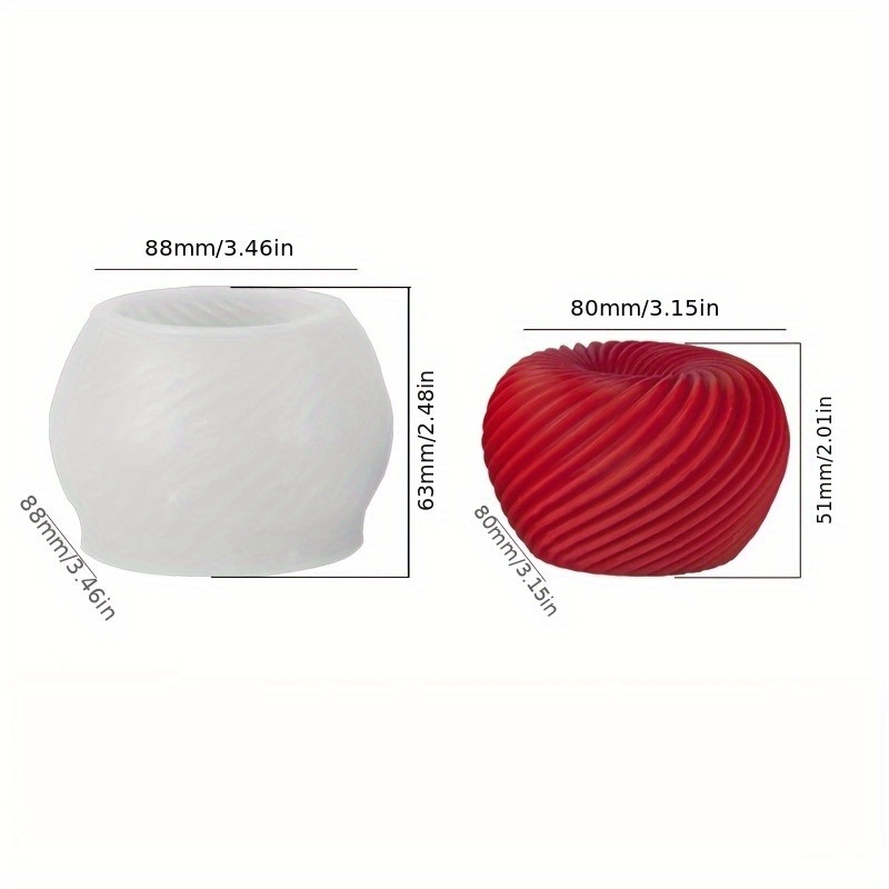 A trendy red apple silicone mo - مراجعة Soap Making Instructions وسعره