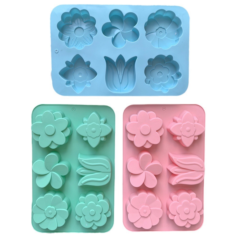 kinds Flower Silicone Molds Di - مراجعة Soap Making Instructions وسعره