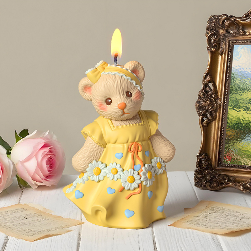 3D Cute Bear Resin Mold For Ca - مراجعة Soap Making Diy وسعره