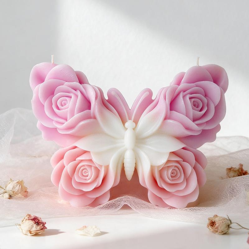 DIY Rose Butterfly Form Silico - مراجعة Soap Making Instructions وسعره