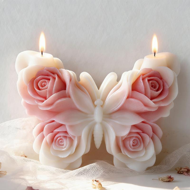 DIY Rose Butterfly Form Silico - مراجعة Soap Making Instructions وسعره